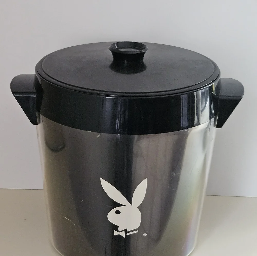 Vintage Playboy Thermo Serv Ice Bucket & Pitcher